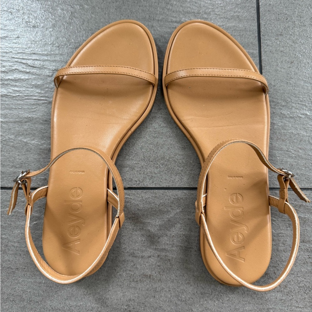 AYEDE Tan Nettie Sandals